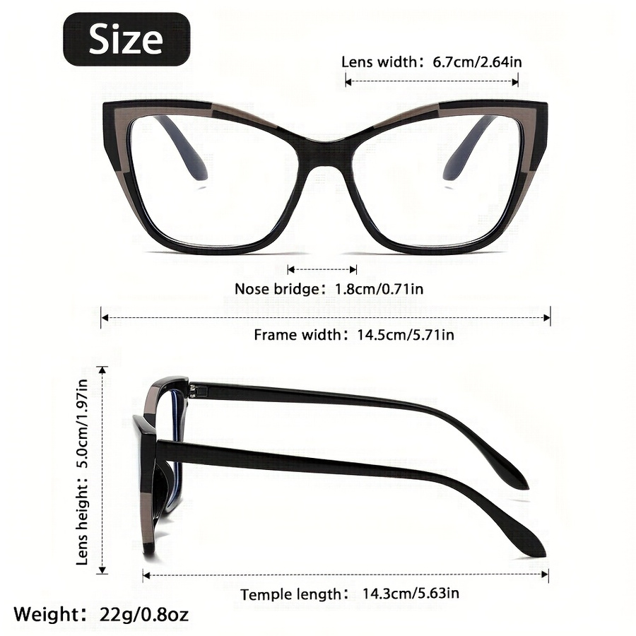 Elegant Cat Eye Reading Glasse - Blue Light Glasses reseña y precio