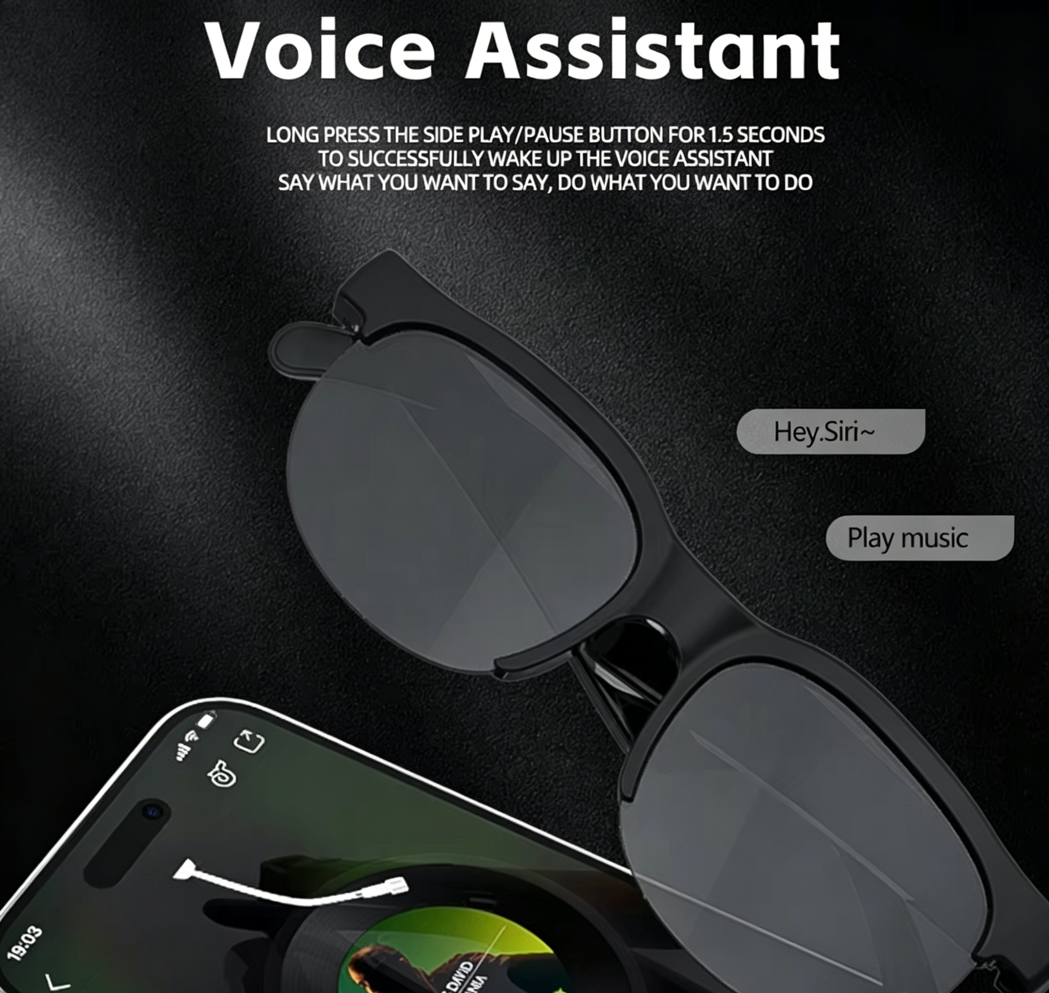 LAXASFIT 2026 New Smart Glasse - Home Office Headset reseña y precio