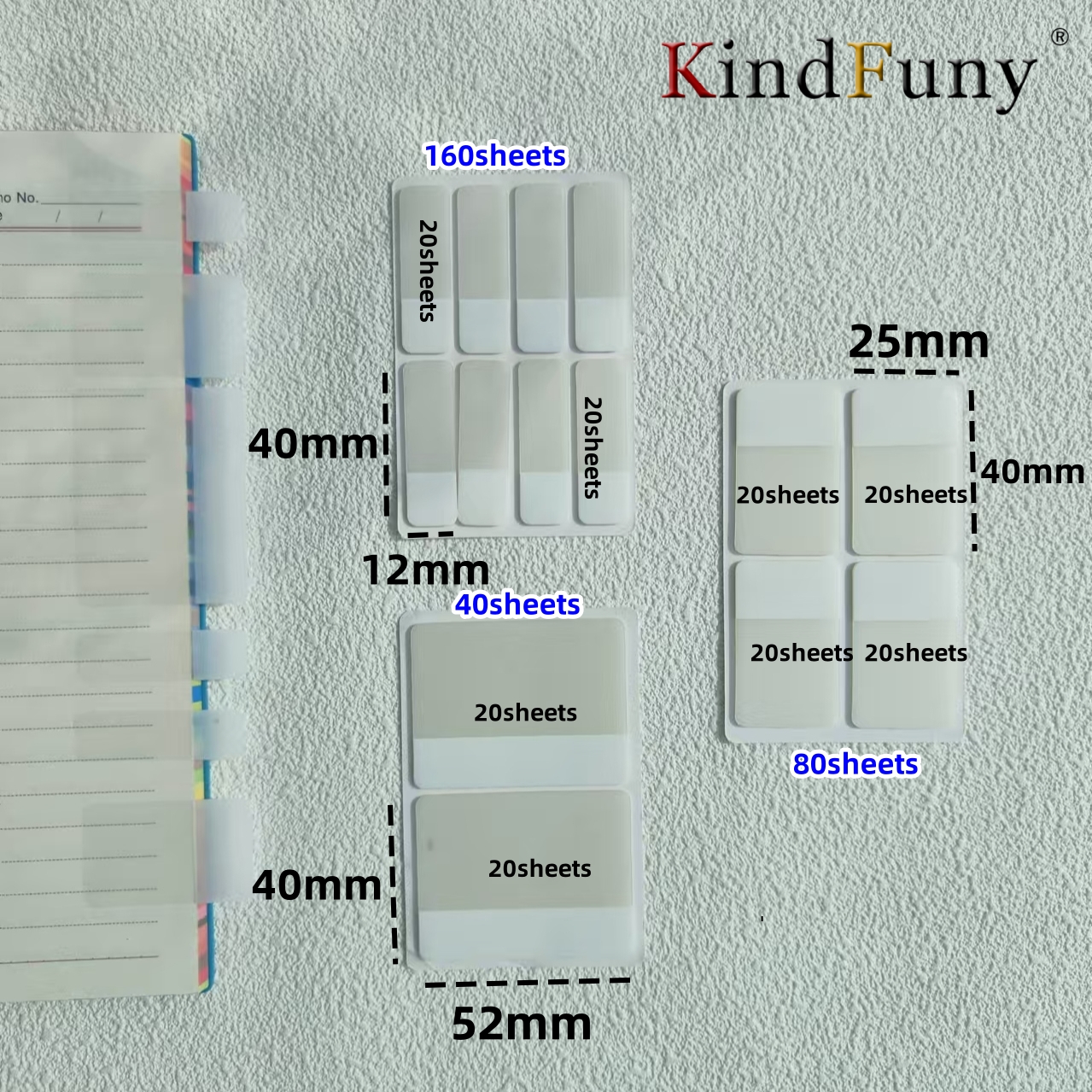 40/80/160 Sheets Transparent S - Sticky Note Dispenser reseña y precio
