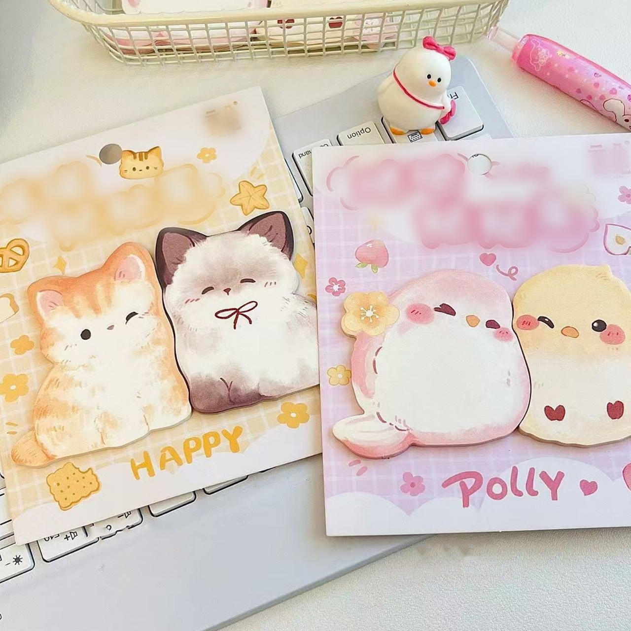 20 Sheets Cute Cartoon Animal  - Sticky Note Dispenser reseña y precio