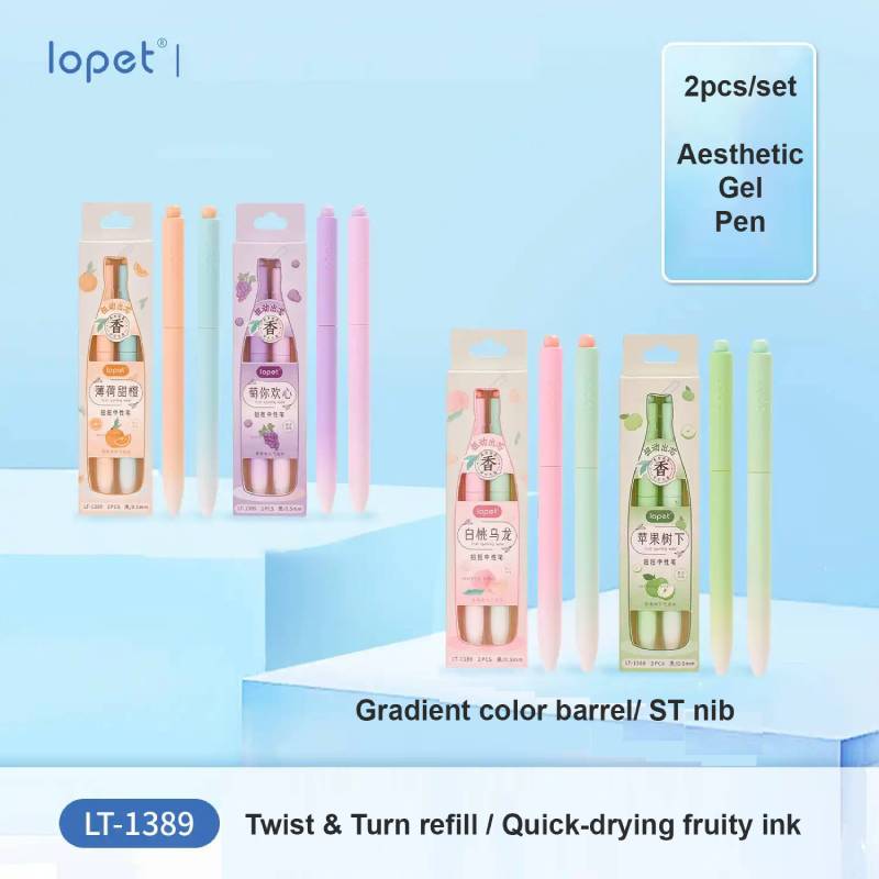 Lopet Fruit Aroma Pens, 0.5mm  - Home Office Headset reseña y precio