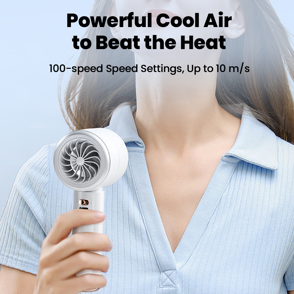 100-speed high-speed handheld  - Usb Desk Fan reseña y precio