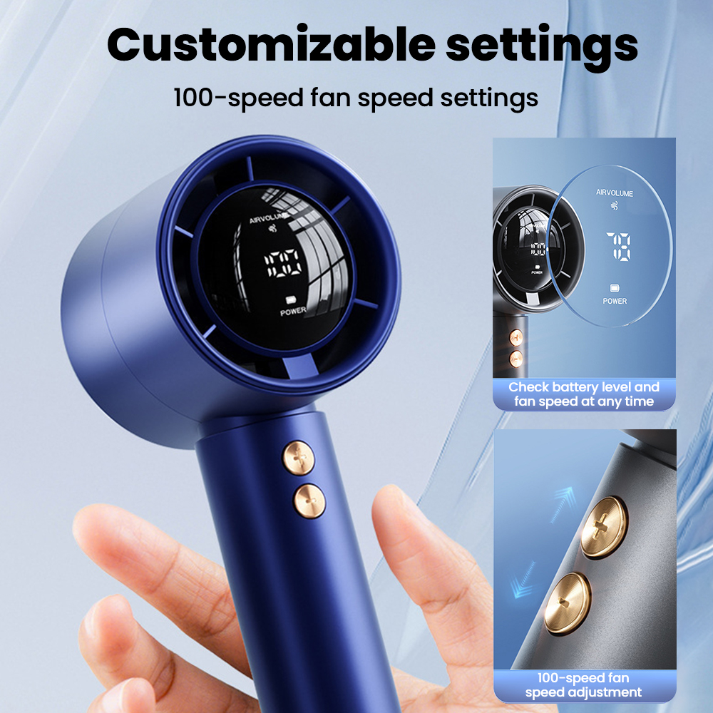 100-speed high-speed handheld  - Usb Desk Fan reseña y precio