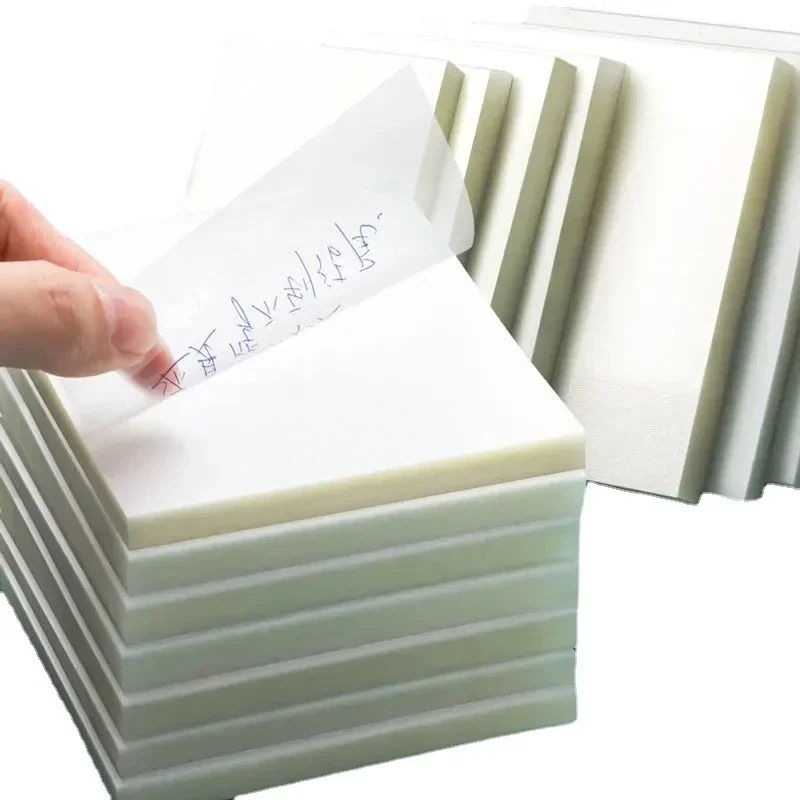50Sheets/pcs Transparent Memo  - Sticky Note Dispenser reseña y precio