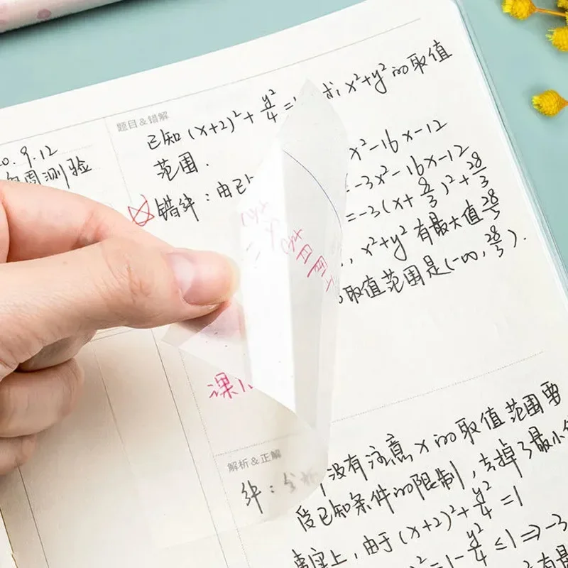 50Sheets/pcs Transparent Memo  - Sticky Note Dispenser reseña y precio