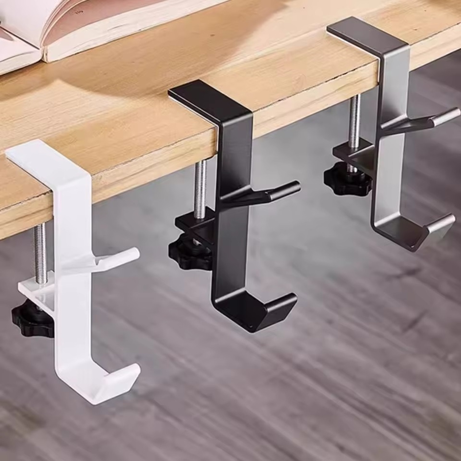 1/2pc Adjustable Desk Edge Hoo - Home Office Headset reseña y precio