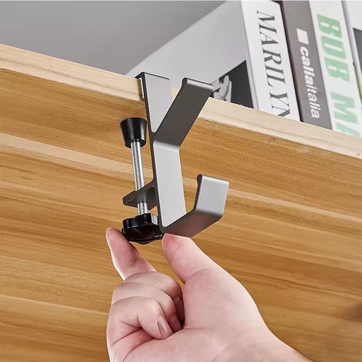 1/2pc Adjustable Desk Edge Hoo - Home Office Headset reseña y precio