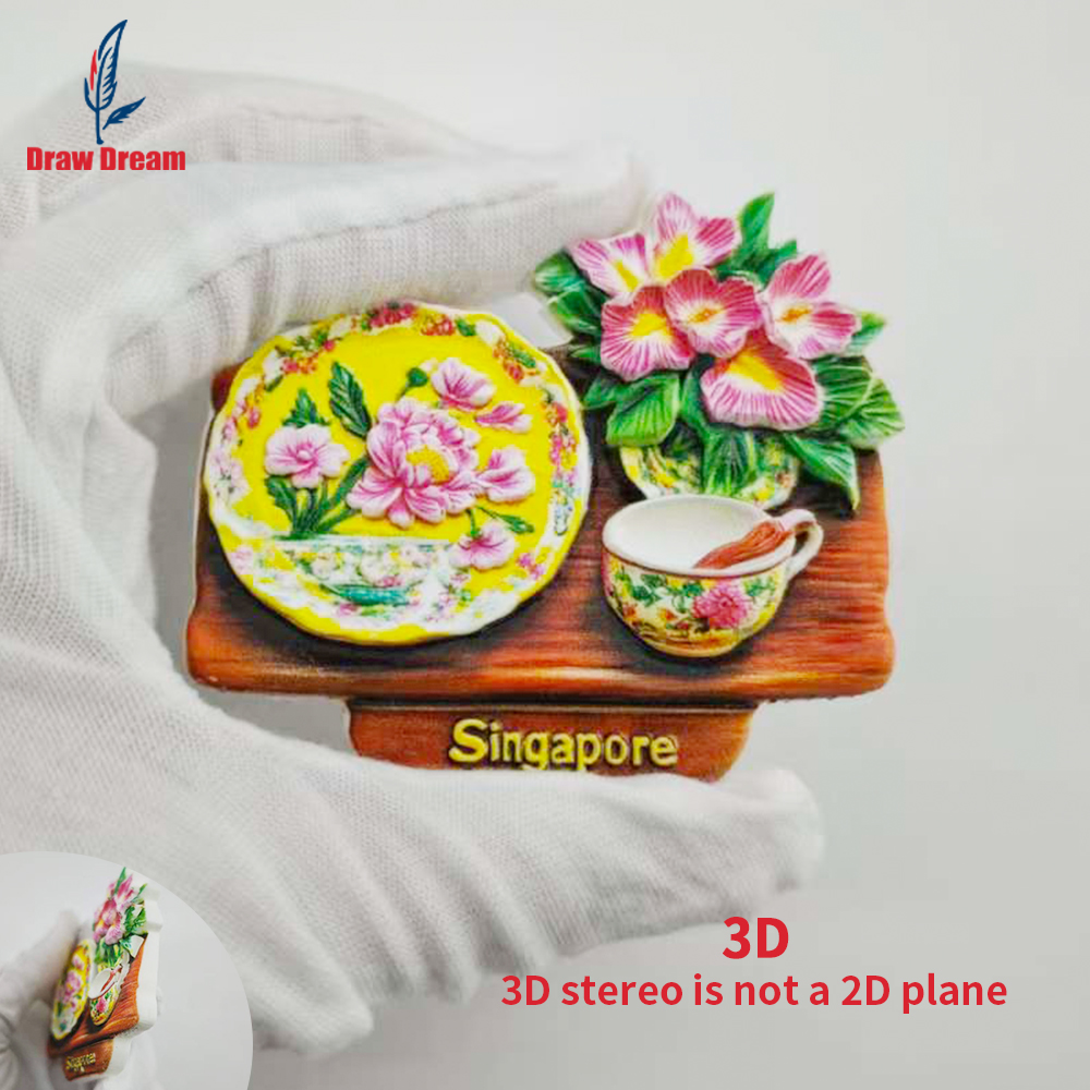 1Pc Singapore Refrigerator Mag - Home Office Singapore reseña y precio