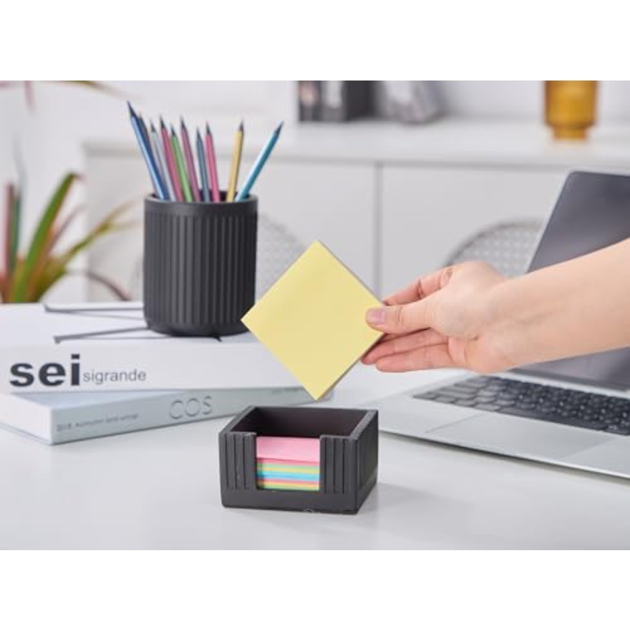 Concrete Modern Industrial Sti - Sticky Note Dispenser reseña y precio
