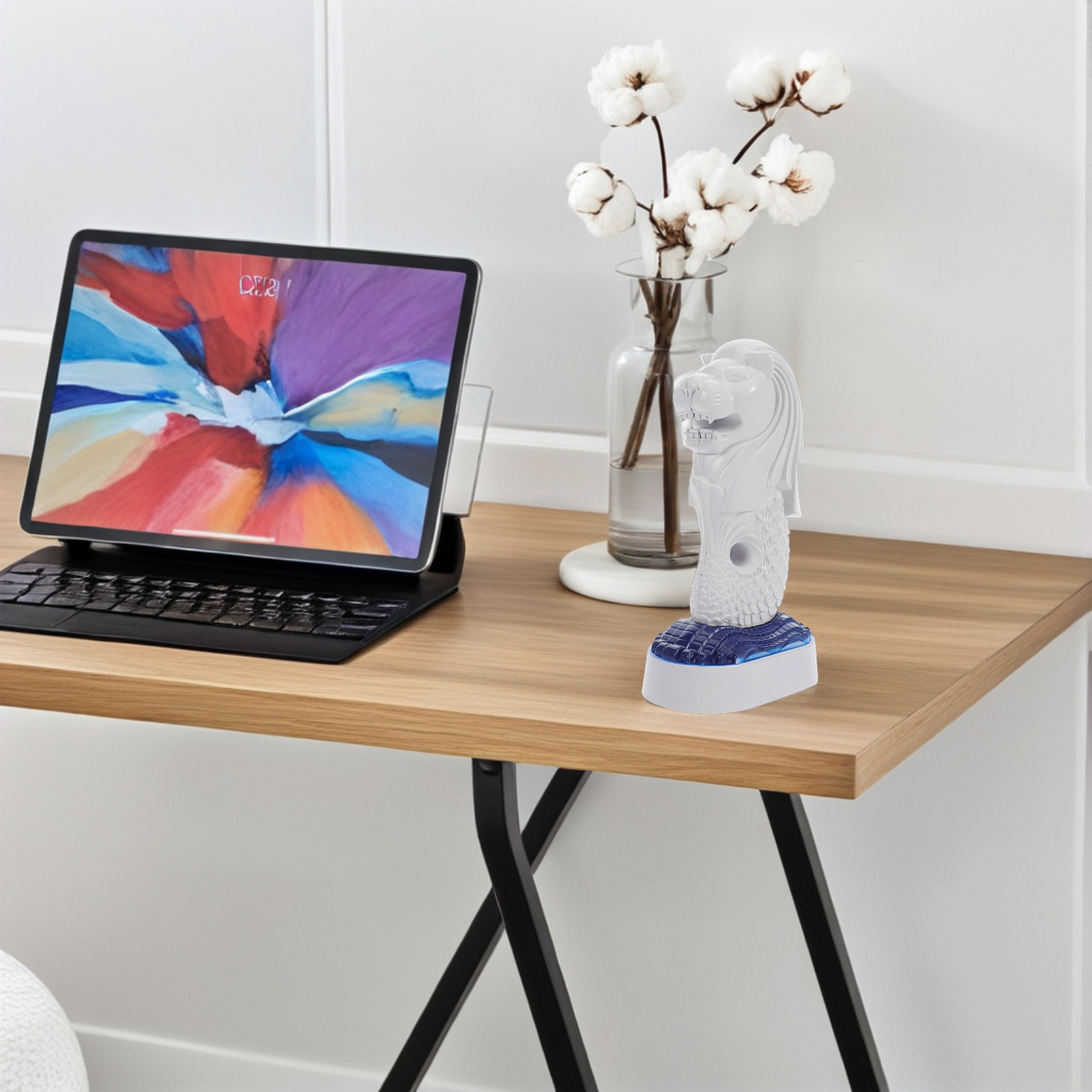 Singapore Merlion Tabletop Scu - Home Office Singapore reseña y precio